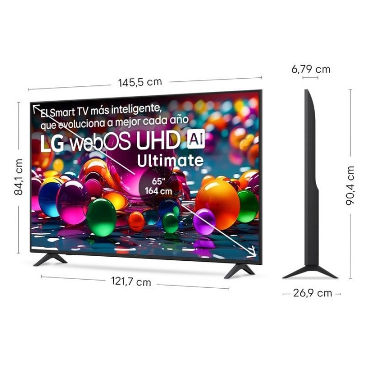 LG LED UHD AI 65UA75006LA 65" 4K Bluetooth HDR10 Smart TV Wi-Fi Gaming