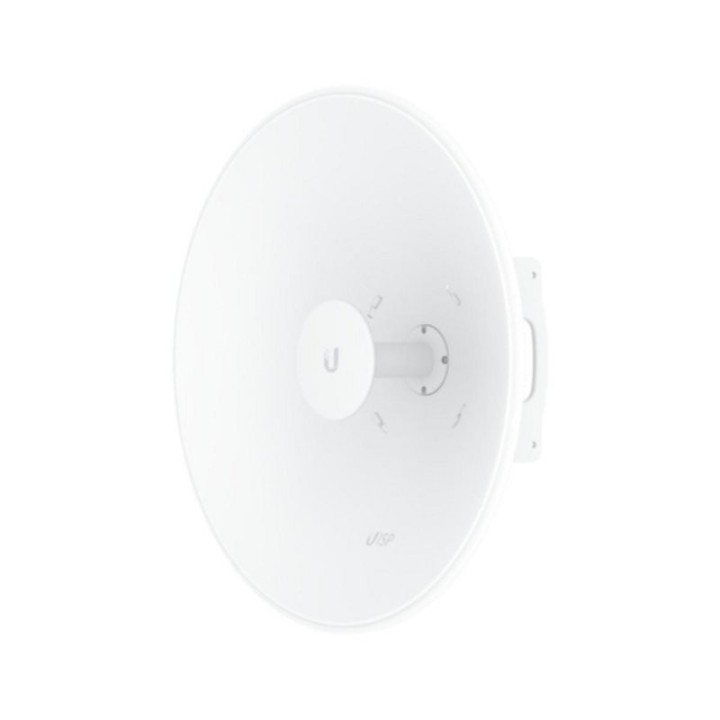 Antena Ubiquiti UISP Dish 30 dBi parabólica dual 5.15-6.875 GHz exterior IPX6 aluminio blanca