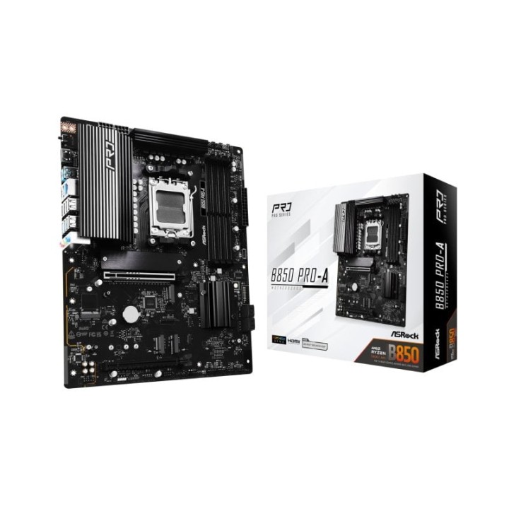 Placa Base Asrock B850 AM5 ATX Pro-A DDR5 PCIe 5.0 USB 3.2 LAN Audio UEFI