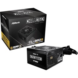 Fuente de Alimentación Asrock 850W Certificación 80 PLUS Gold Challenger CL-850G Protección Avanzada