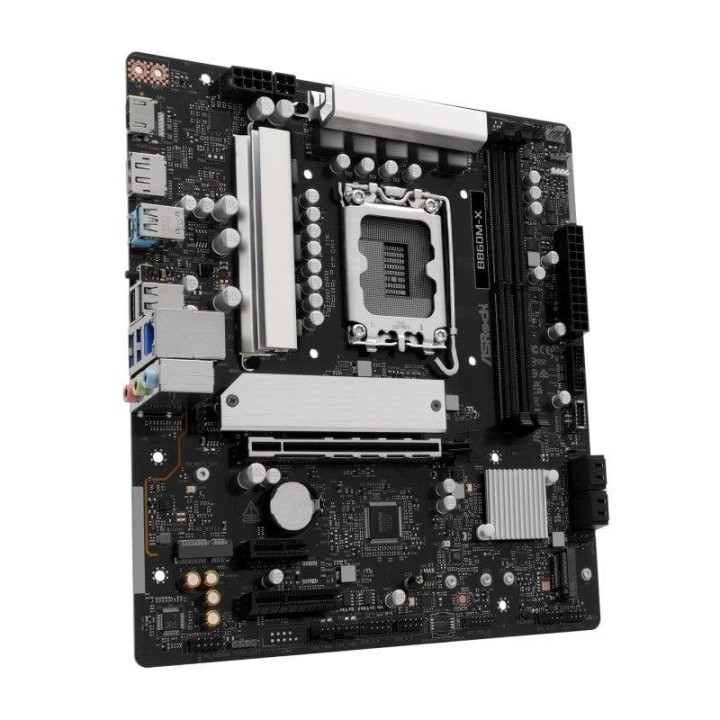 Placa Base Asrock B860M-X LGA 1851 Micro ATX DDR5 PCIe 3.0 M.2 USB 3.1 Gen2 HD Audio