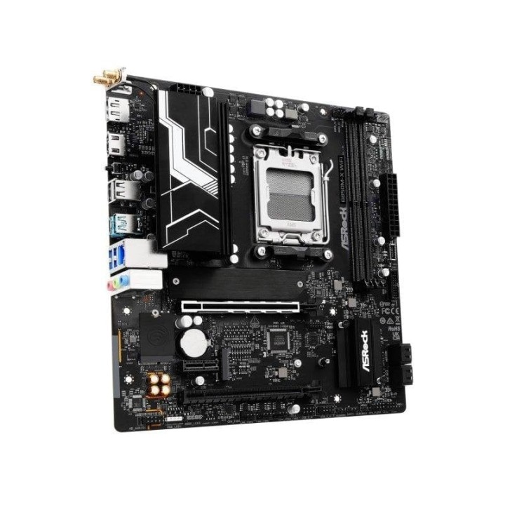 Placa Base ASRock B860 Micro ATX LGA 1851 B860M-X WiFi DDR5 USB 3.2 SATA PCIe WiFi