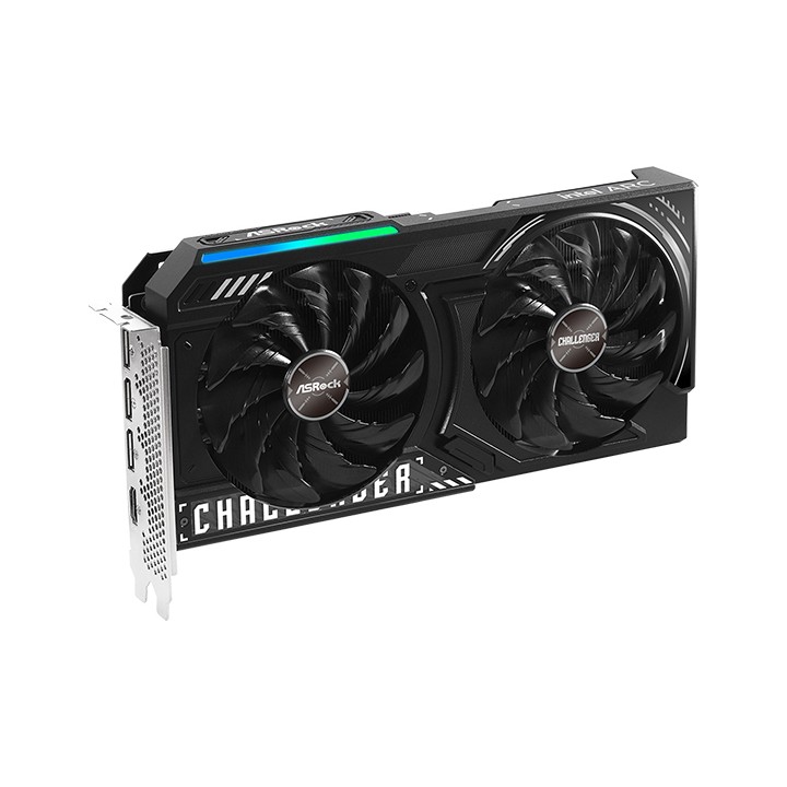 Tarjeta Gráfica Asrock Arc B570 10GB GDDR6 doble ventilador RGB OC