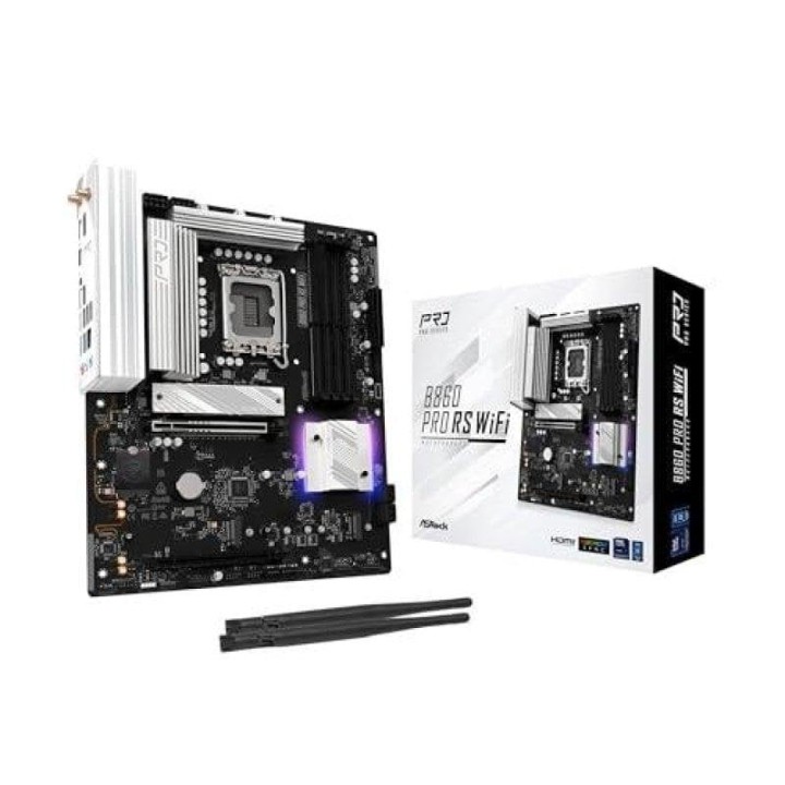 Placa Base ASRock B860 LGA 1851 ATX Pro Race Sport WiFi DDR5 PCIe 3.0 Multi-GPU