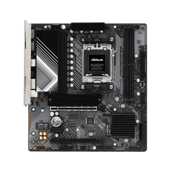 Placa Base Asrock B650 micro ATX Socket AM5 DDR5 PCIe 4.0 RAID USB 3.2 2.5GbE