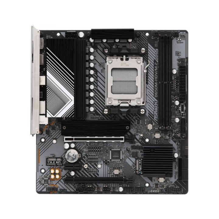Placa Base Asrock B650 micro ATX Socket AM5 DDR5 PCIe 4.0 RAID USB 3.2 2.5GbE
