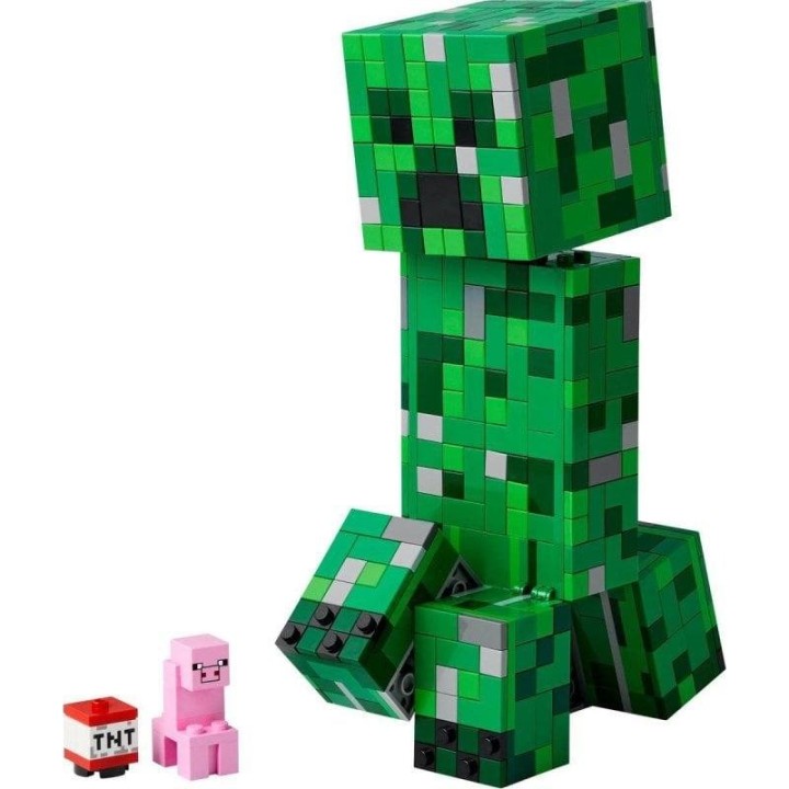 LEGO Minecraft Creeper 21276 Articulada 21cm 665 piezas Dinamita Oculta