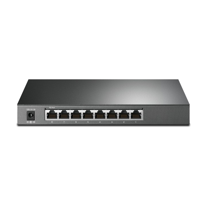 Switch TP-Link 8xRJ45 GbE Gestionado Negro (TL-SG2008)