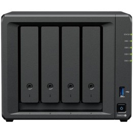 NAS Interno Synology 4 bahías 2.5GbE NVMe DS925+ ampliable a 9 bahías