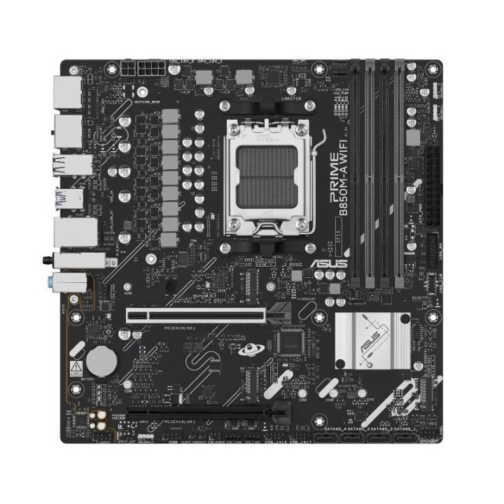 Placa Base ASUS PRIME B850M-A WIFI AM5 Micro ATX DDR5 Wi-Fi 6E 2.5GbE LAN
