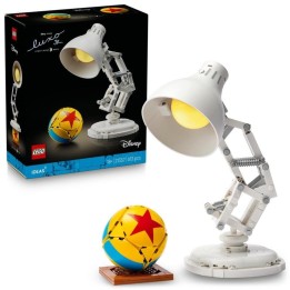 Set de exposición LEGO Ideas Disney Pixar Luxo Jr. 613 piezas articulado para adultos