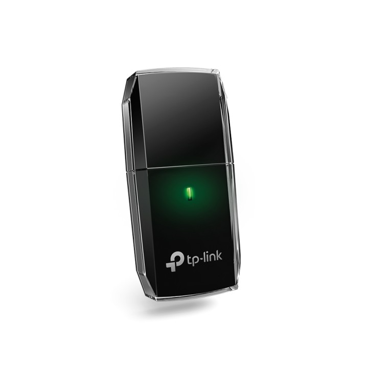 Adaptador TP-Link AC600 DualBand USB Negro (Archer T2U)