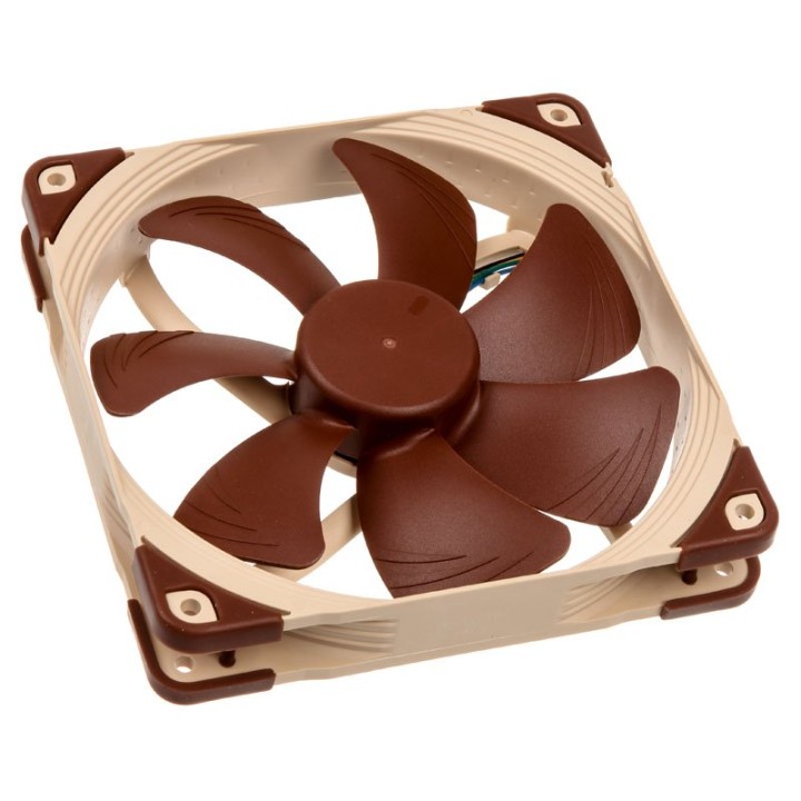 Ventilador suplementario Noctua NF-A14 PWM 140mm 1500RPM con kit anti-vibración y PWM