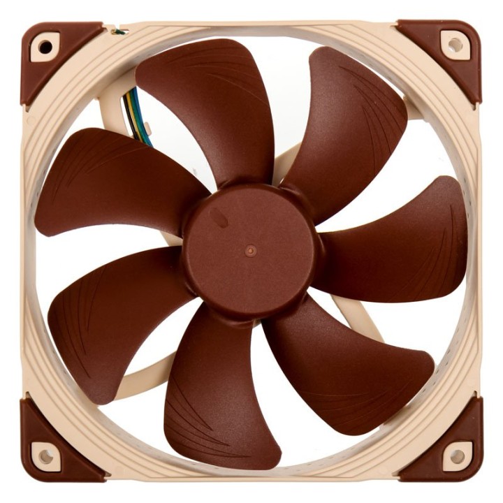Ventilador suplementario Noctua NF-A14 PWM 140mm 1500RPM con kit anti-vibración y PWM