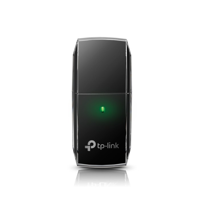 Adaptador TP-Link AC600 DualBand USB Negro (Archer T2U)