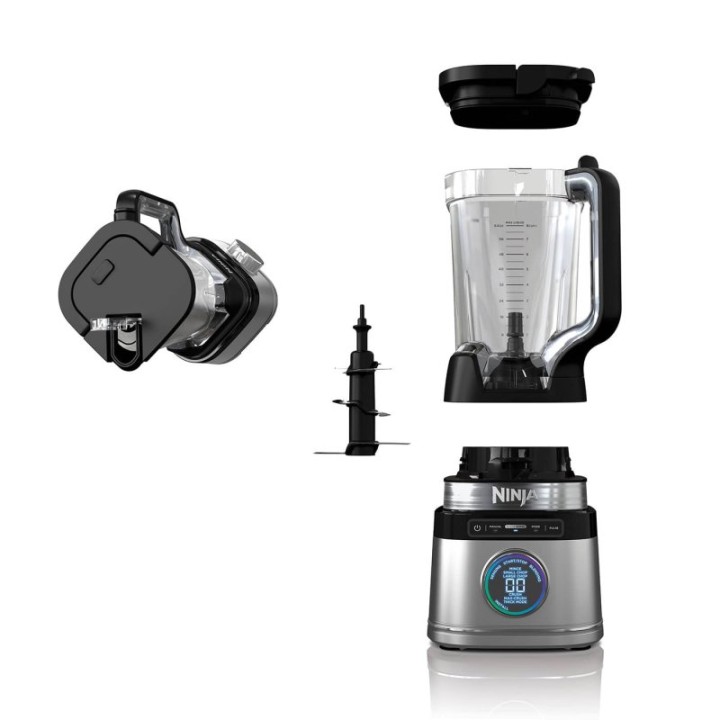 Batidora Ninja Detect Power Mixer Pro 2,1L 1200W impulso y picahielos negro/plata