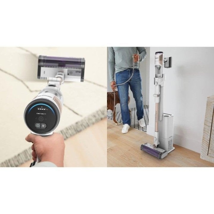 Aspiradora sin cable Shark IW3612EU 240W Autonomía 60min Blanco Depósito 0,42L Bajo Ruido