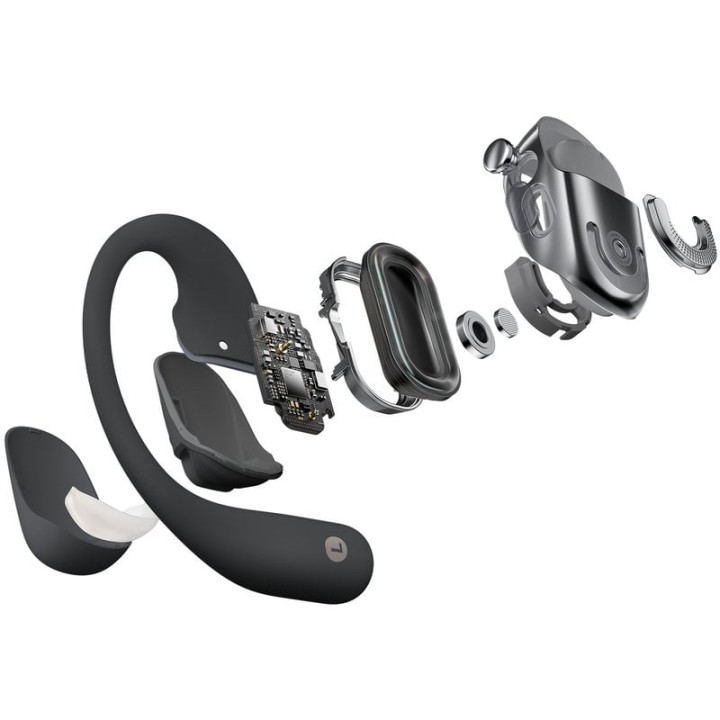 Shokz Openfit 2 Plus Auriculares Open-Ear Inalámbricos Bluetooth Negros