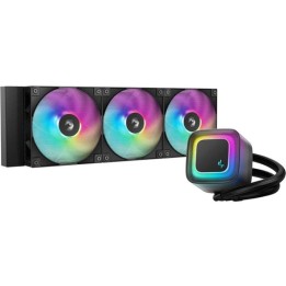 Refrigerador de CPU DeepCool LE360 V2 RGB 3x120mm Aluminio PWM ARGB Multisocket