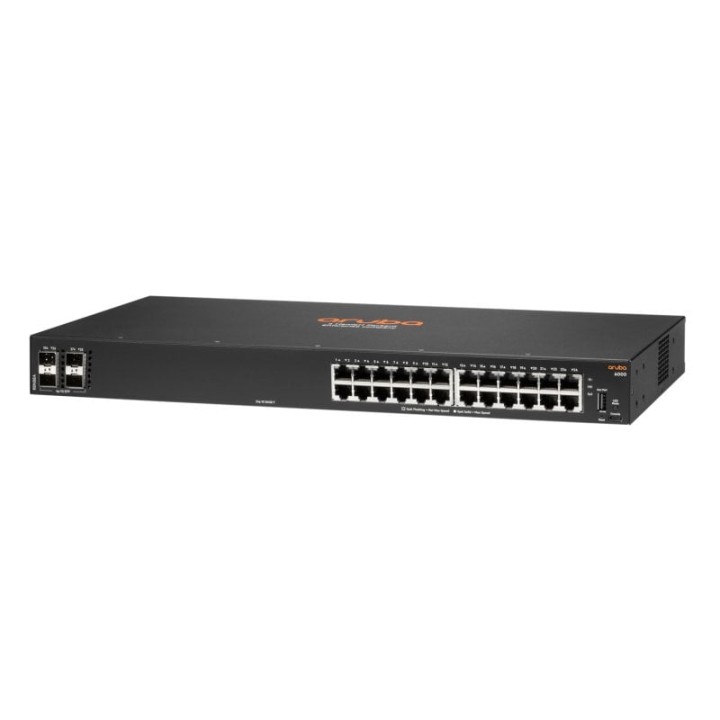 Switch HPE Aruba 6000 24G 4SFP Gestionado L3 24 Puertos Gigabit Ethernet 1U