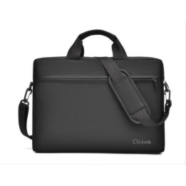 Maletín L-Link LL-B036-14 Resistente al Agua Negro 14″ Unisex Asa y Correa Extraíble