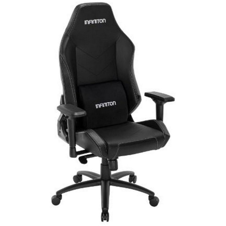 Silla gaming Infiniton GSEAT-MS polipiel carbono, 3D, espuma viscoelástica, hasta 140kg