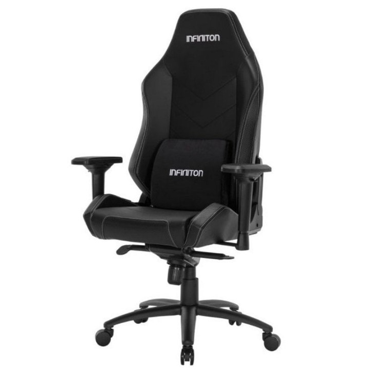 Silla gaming Infiniton GSEAT-MS polipiel carbono, 3D, espuma viscoelástica, hasta 140kg