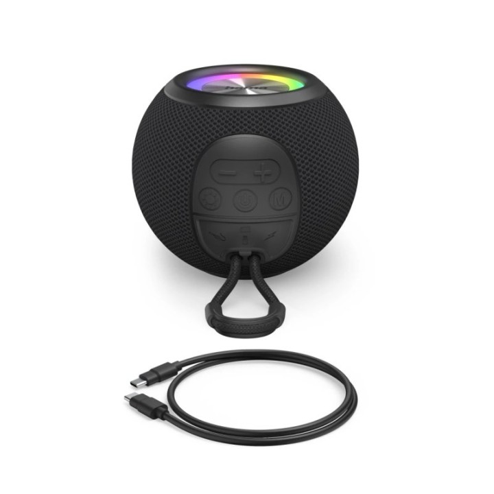 Altavoces Hama Portátil Monofónico Bluetooth 5.3 5W LED Compacto Universal
