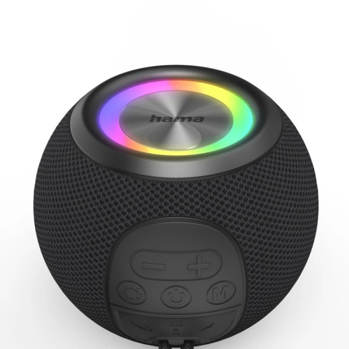 Altavoces Hama Portátil Monofónico Bluetooth 5.3 5W LED Compacto Universal