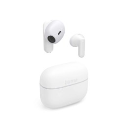 Auriculares Hama inalámbricos True Wireless Bluetooth 5.3 con micrófono blanco