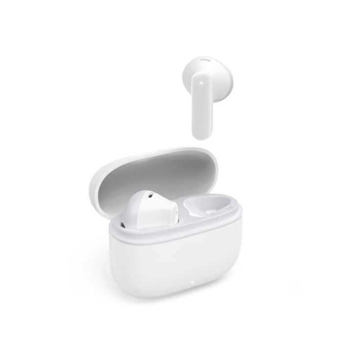 Auriculares Hama inalámbricos True Wireless Bluetooth 5.3 con micrófono blanco