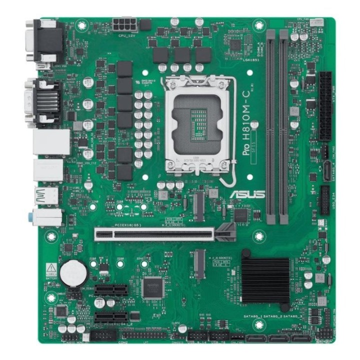 Placa Base ASUS PRO H810M-C-CSM H810 LGA1851 Micro ATX DDR5