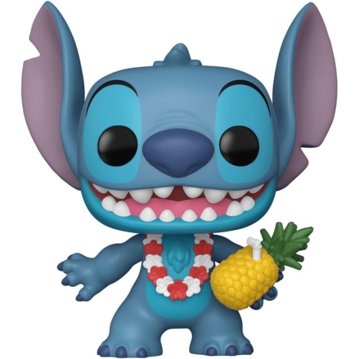 Figura coleccionable Funko Stitch Lilo & Stitch vinilo 98mm azul multicolor