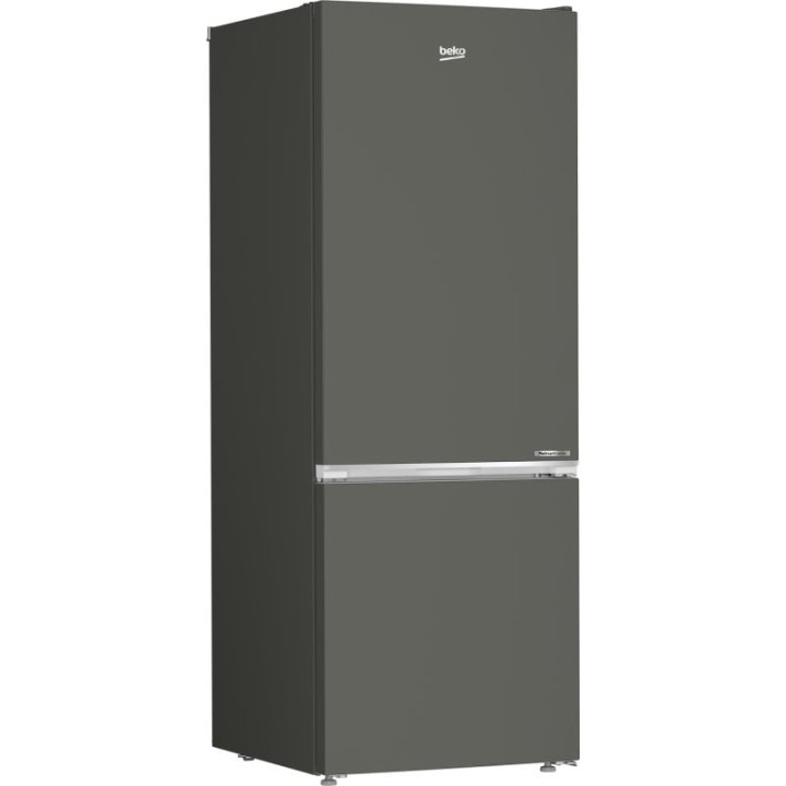 Frigorífico Beko Combi 192cm 490L E Gris Puertas reversibles, CoolRoom y Antiescarcha