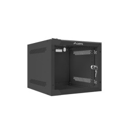 Bastidor de pared Lanberg WF10-2304-10B 4U 10" Acero Laminado Vidrio Templado IP20 Negro