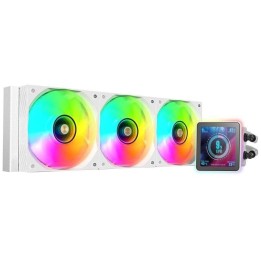 Mars Gaming Ml-visionpro360 Refrigeración Líquida Aio Tdp 600w 3x Ventiladores Argb Pantalla Blanco