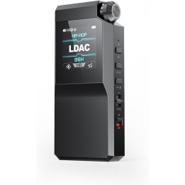 DAC portátil FiiO BTR17 Black Bluetooth 5.4 Dual ES9069Q LDAC THX AAA 78+ 650mW