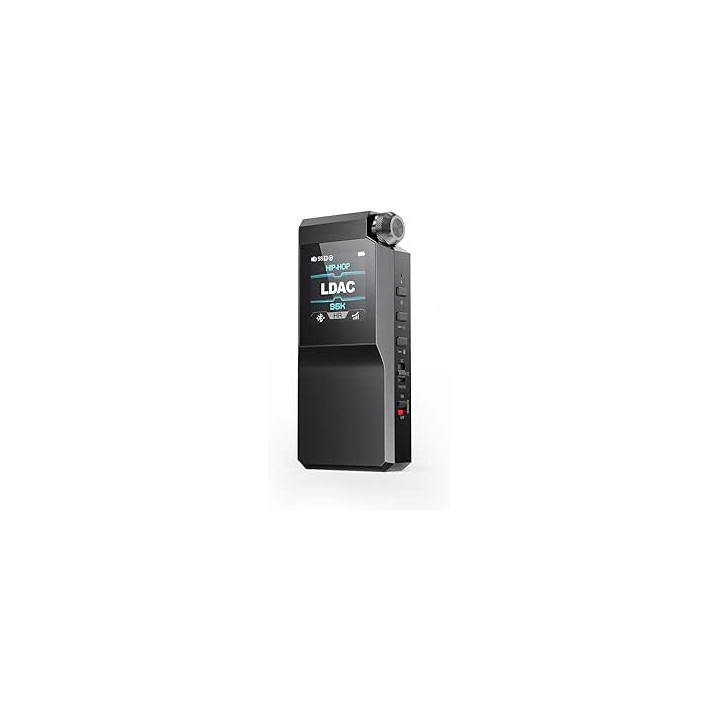 DAC portátil FiiO BTR17 Black Bluetooth 5.4 Dual ES9069Q LDAC THX AAA 78+ 650mW