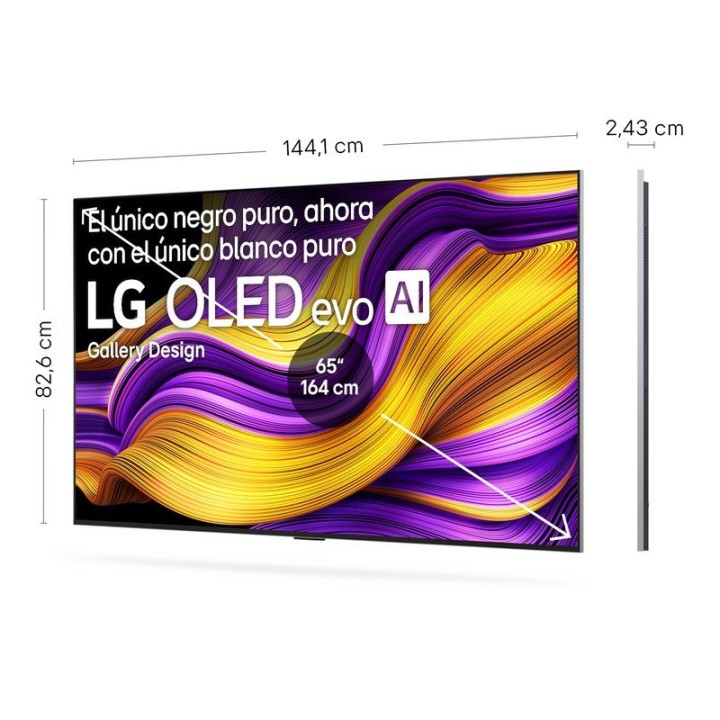 TV LG OLED evo 65" 4K Ultra HD Smart TV WebOS Dolby Vision Gaming 120Hz eARC AirPlay