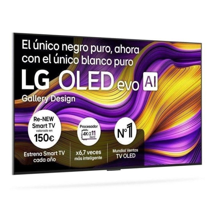TV LG OLED evo IA OLED55G54LW 55" 4K UHD Dolby Vision Atmos VRR HDMI 2.1 Wi-Fi 6
