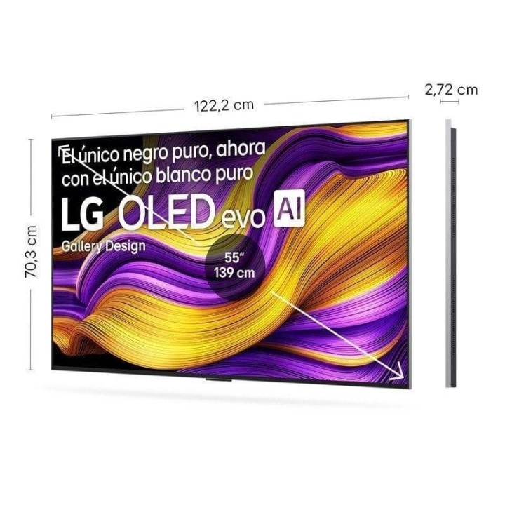 TV LG OLED evo IA OLED55G54LW 55" 4K UHD Dolby Vision Atmos VRR HDMI 2.1 Wi-Fi 6