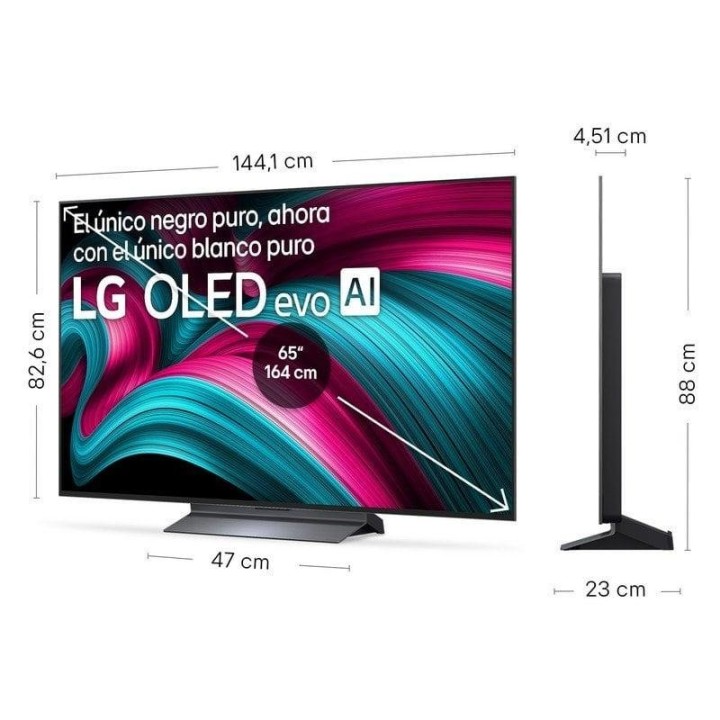 TV LG OLED evo OLED65C54LA 65" 4K Ultra HD Dolby Vision Gaming PRO Smart TV AI