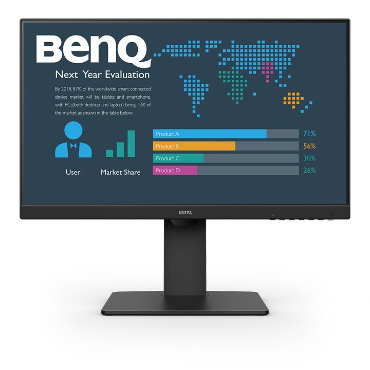 Monitor BenQ BL2786TC 27" 1080p 75Hz IPS Altavoces USB VESA Ajuste de Altura