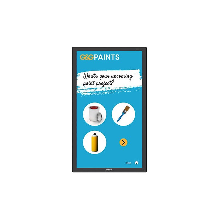 Panel interactivo Philips 3000 series 24BDL3751T/00, 23.8″ Full HD, táctil, Android, Wifi