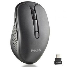 Ratón NGS inalámbrico 3200 DPI multidispositivo botones silenciosos recargable