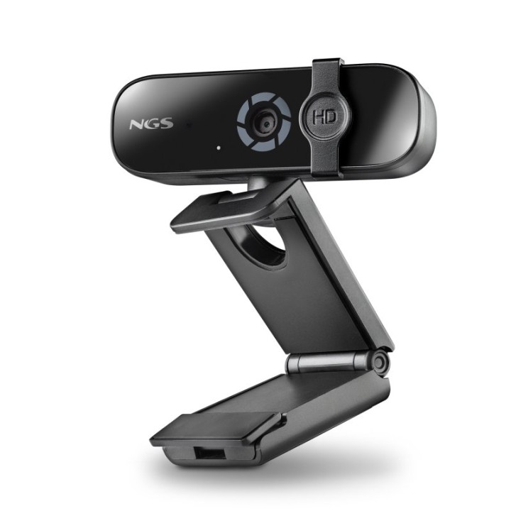 Cámara web NGS HDX-2K 2K 2560x1440/5Mpx/Micrófono multidireccional/Filtro privacidad/Base ajustable