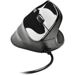 Ratón NGS ergonómico con cable 3200 DPI sensor láser botones silenciosos
