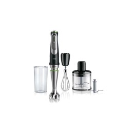Batidora de mano Braun MQ9135XI 1200W ActiveBlade SmartSpeed Vaso 600ml Acero Inoxidable