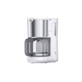 Cafetera de Goteo Braun KF1500WH 10 tazas 1000W Autoapagado AromaCarafe Filtro extraíble