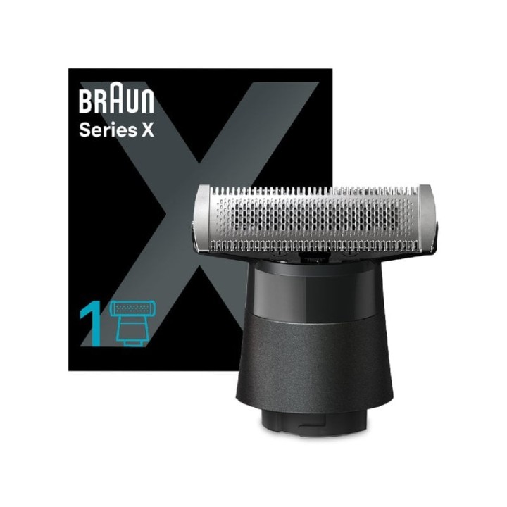 Cabezal afeitado Braun XT20 Series X lámina metálica 4D flexible Negro